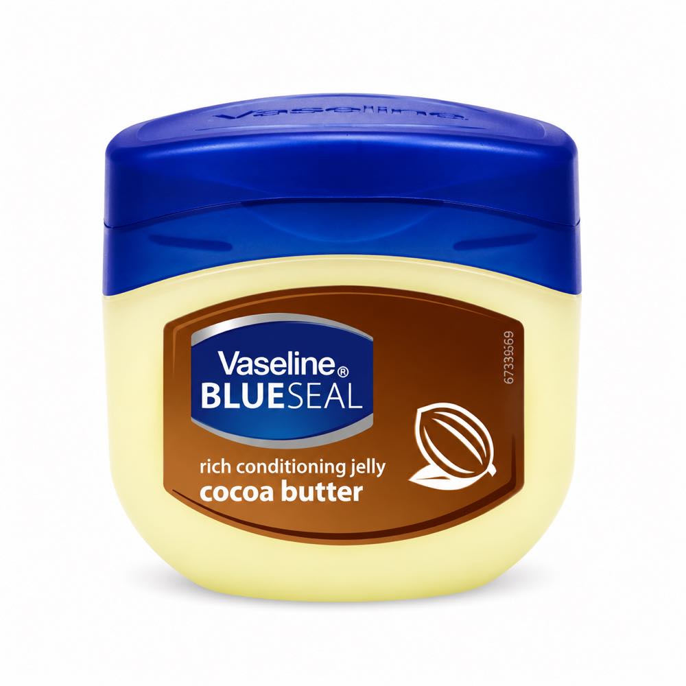 وازلین 200 میل  Vaseline Blue Seal Cocoa Butter | ترمیم‌کننده و مغذی پوست خشک