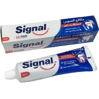 خمیر دندان سیگنال مدل  حجم 100 میل white Sutem