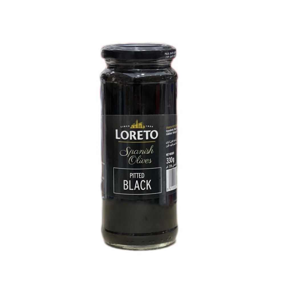 زیتون سیاه بدون هسته اسپانیایی لورتو Loreto
