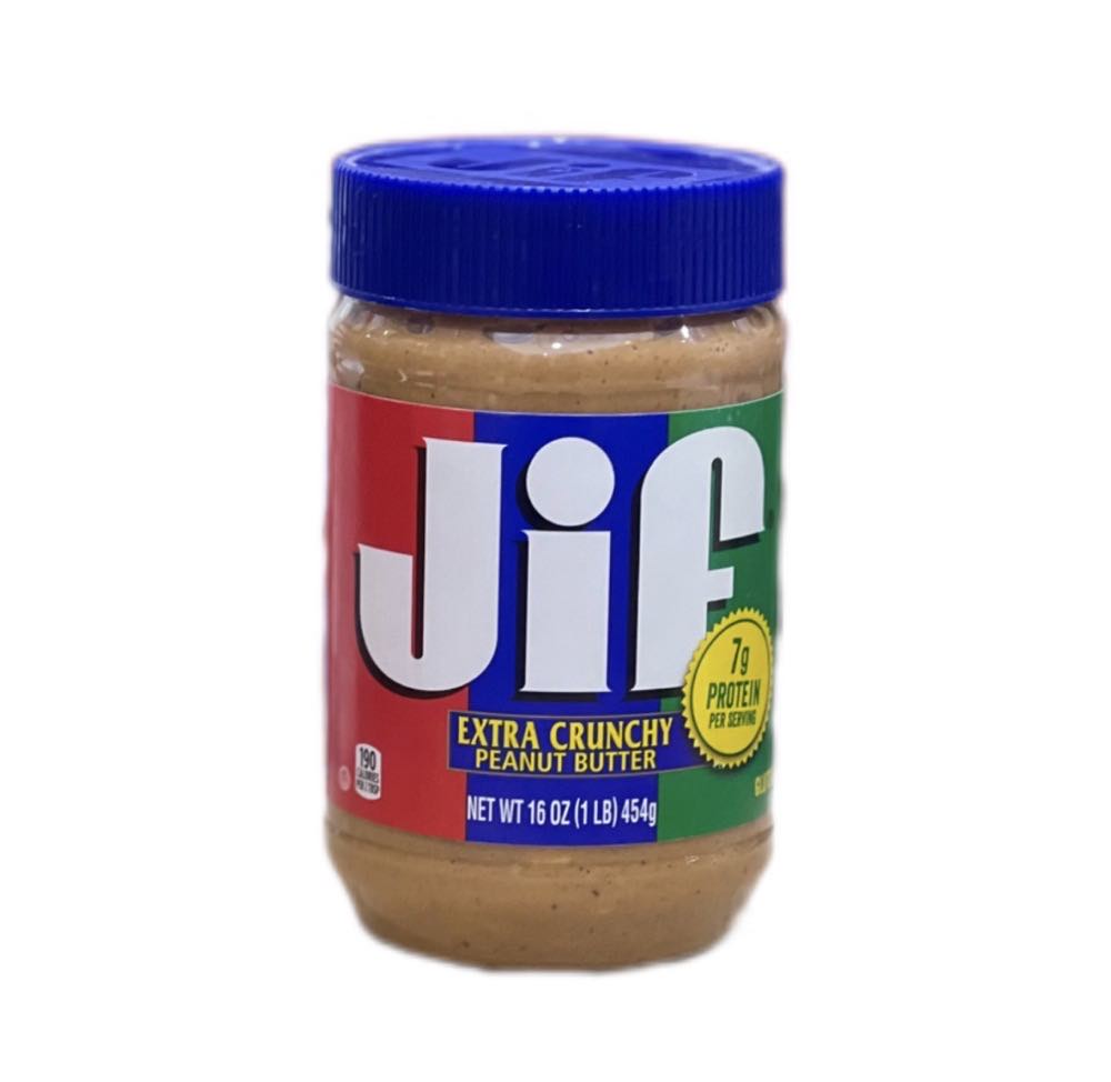 کره بادام زمینی جیف کرانچی مدل Jif CRUNCHY