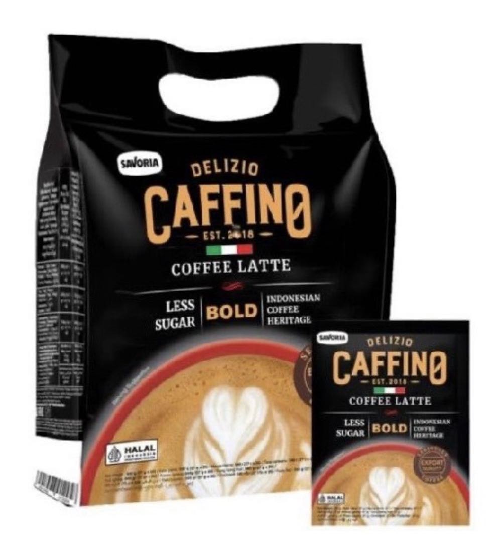 کافی ميکس لاته CAFFINO بسته 20عددی مدل Premium Coffee Latte