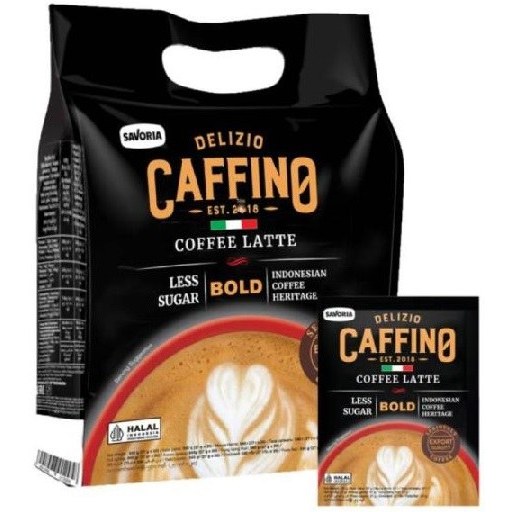 کافی ميکس لاته CAFFINO بسته 20عددی مدل Premium Coffee Latte