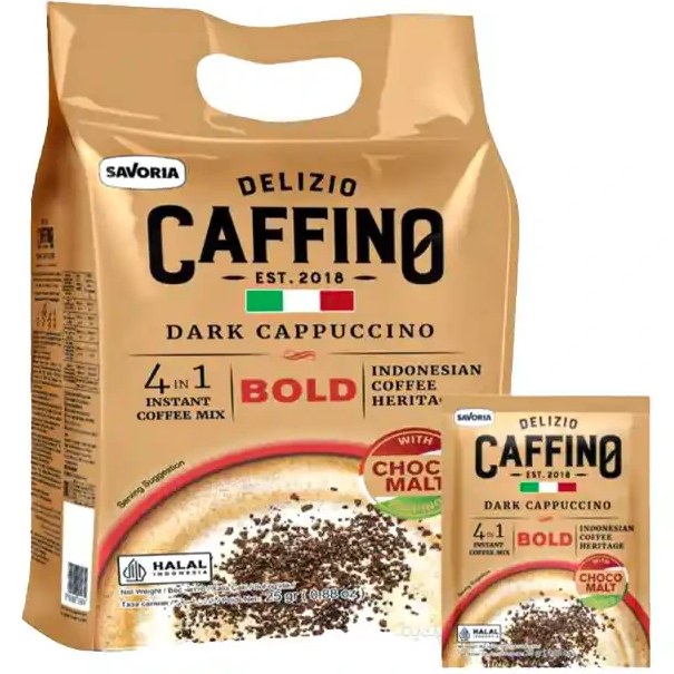 کاپوچینو دارک کافینو Delizio Caffino بسته 20 عددی