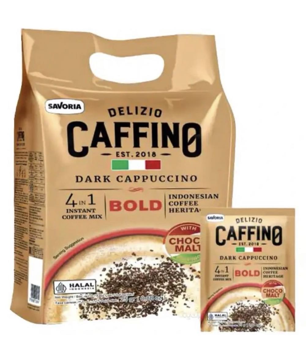 کاپوچینو دارک کافینو Delizio Caffino بسته 20 عددی