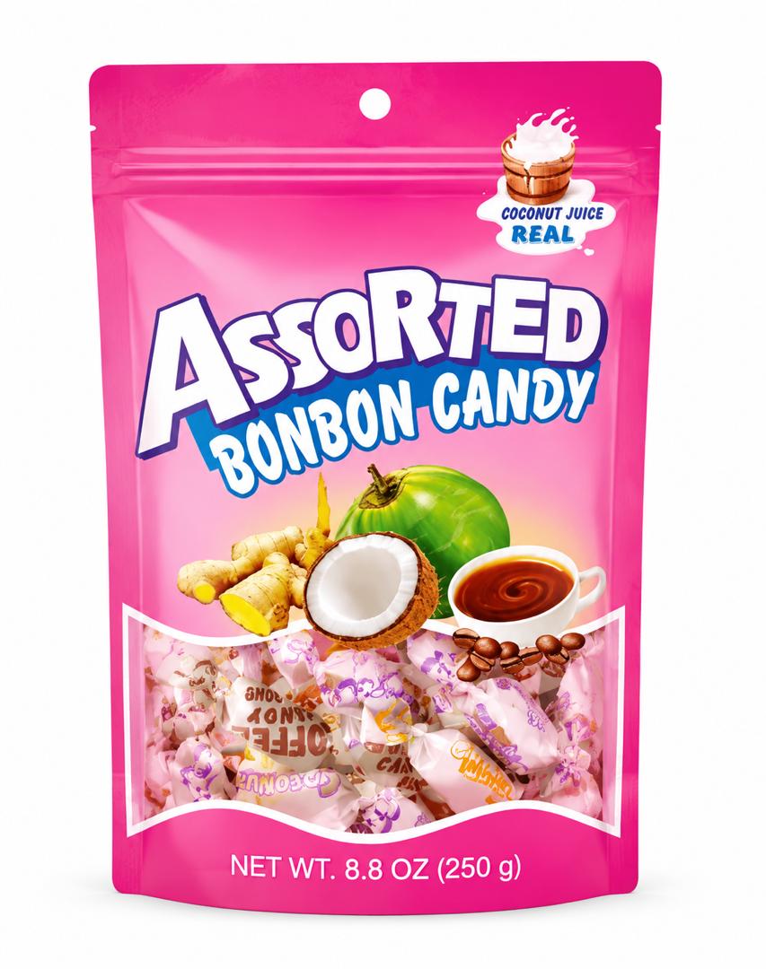 7d420e91-9329-42ee-af74-1c01173192e30e024b48-175b-43cf-8b08-7ba14cf0a9c9 تافی assorted BONBON میکس - تصویر 1
