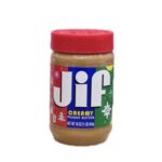کره بادام زمینی جیف کرمی مدل Jif CREAMY