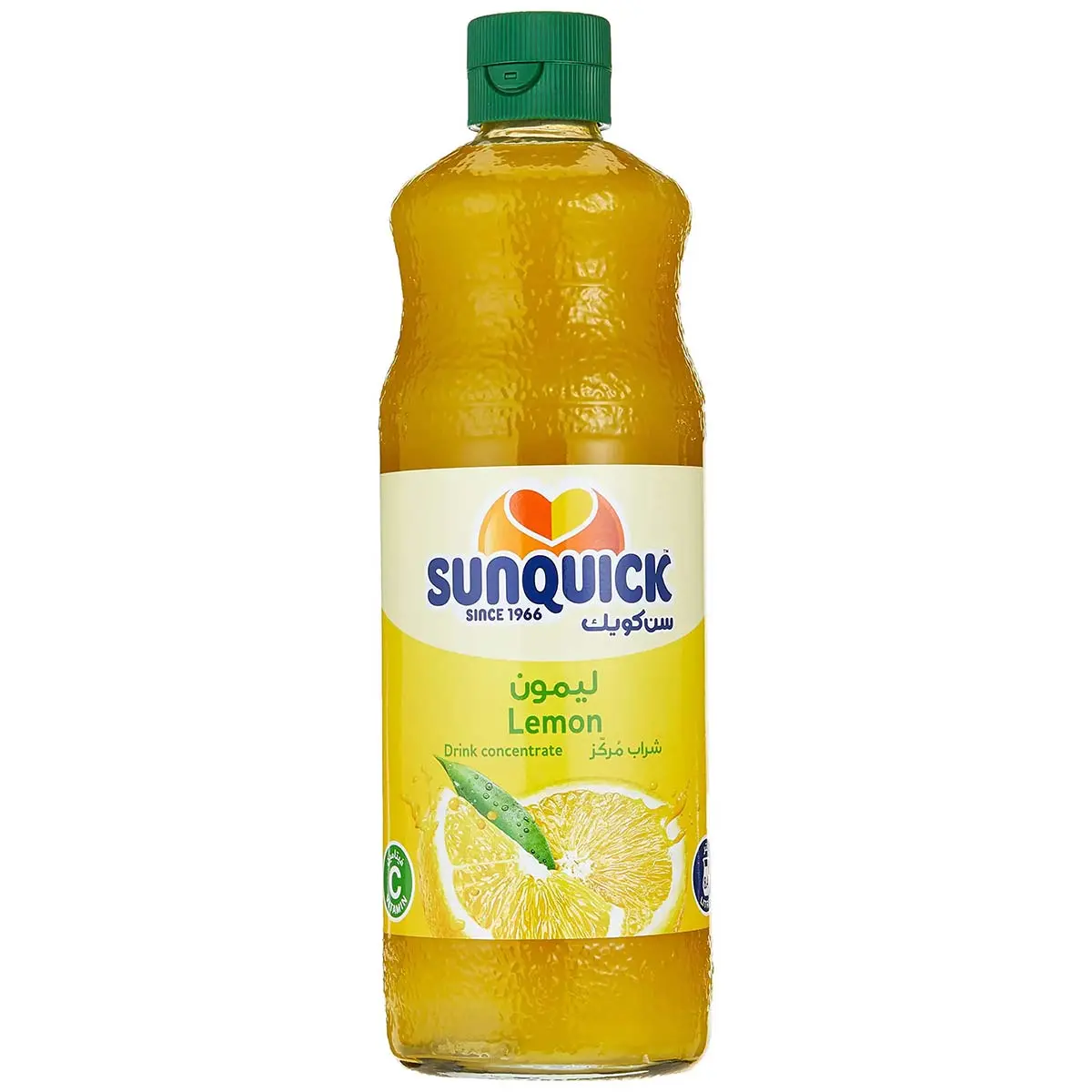 840-Sunquick-Lemon-Concentrate-Drink.jpg شربت سان کوئیک با طعم لیمو 840 میل Sunquick Lemon - تصویر 1